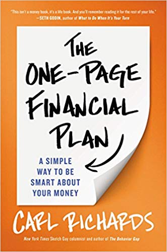 Cover of The One-Page Financial Plan: A Simple Way To Be Smart About Your Money