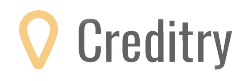 Creditry logo on transparent background.