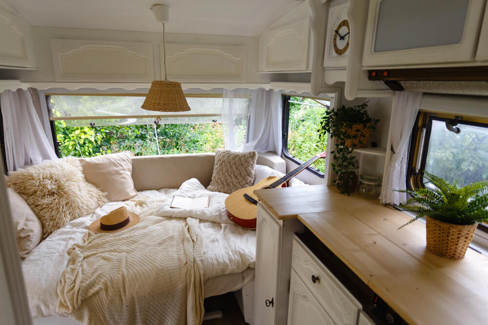 Inside of an RV