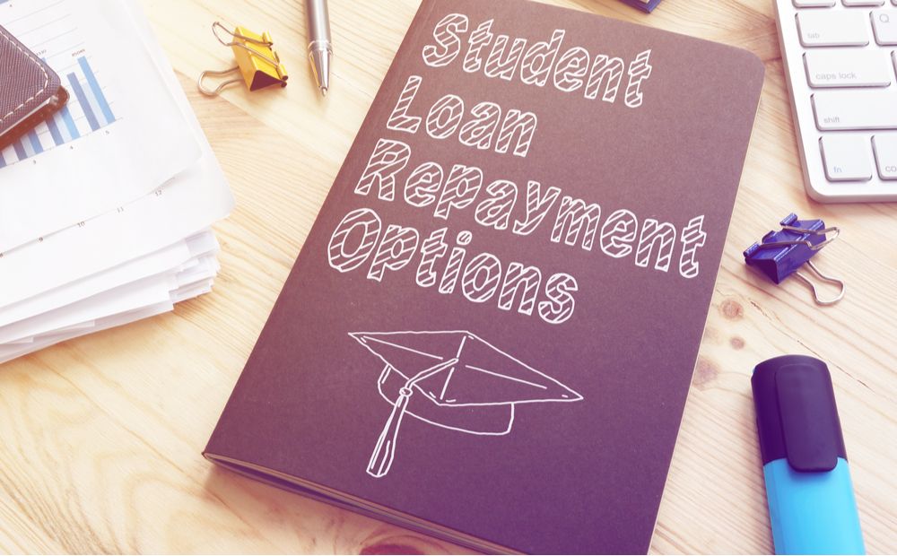 Student Loan Repayment Options is shown on the business photo