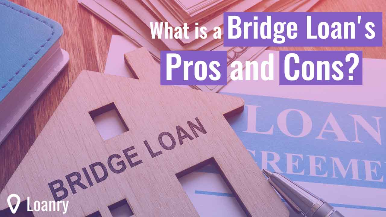 Bridge loan and mortgage agreement with pen.